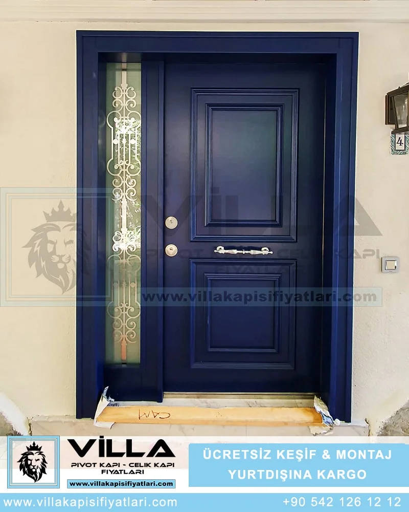 Mavi-Villa-Kapisi-Fiyatlari-Villa-Kapisi-Modelleri-Camli-Giris-Kapisi (1)-Min