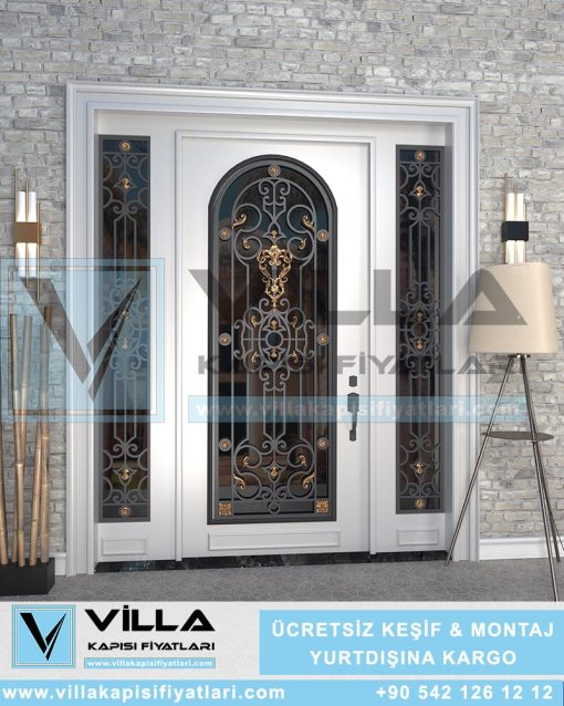 Ferforjeli-Beyaz-Villa-Kapisi-Min
