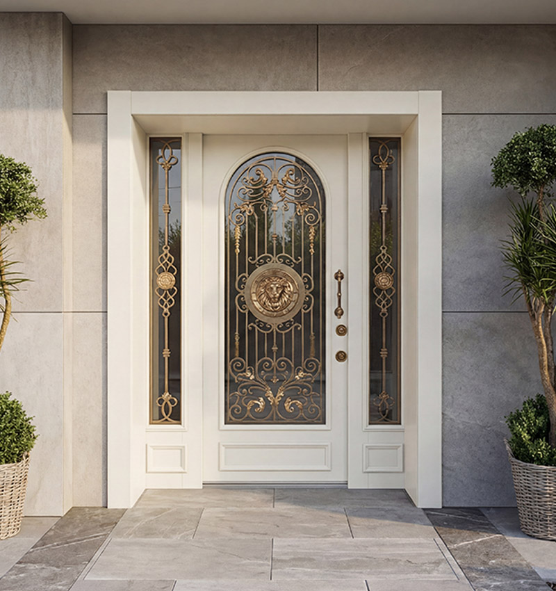 KINGOFTHELION Ferforje Villa Kapısı | VİLLA KAPISI FİYATLARI