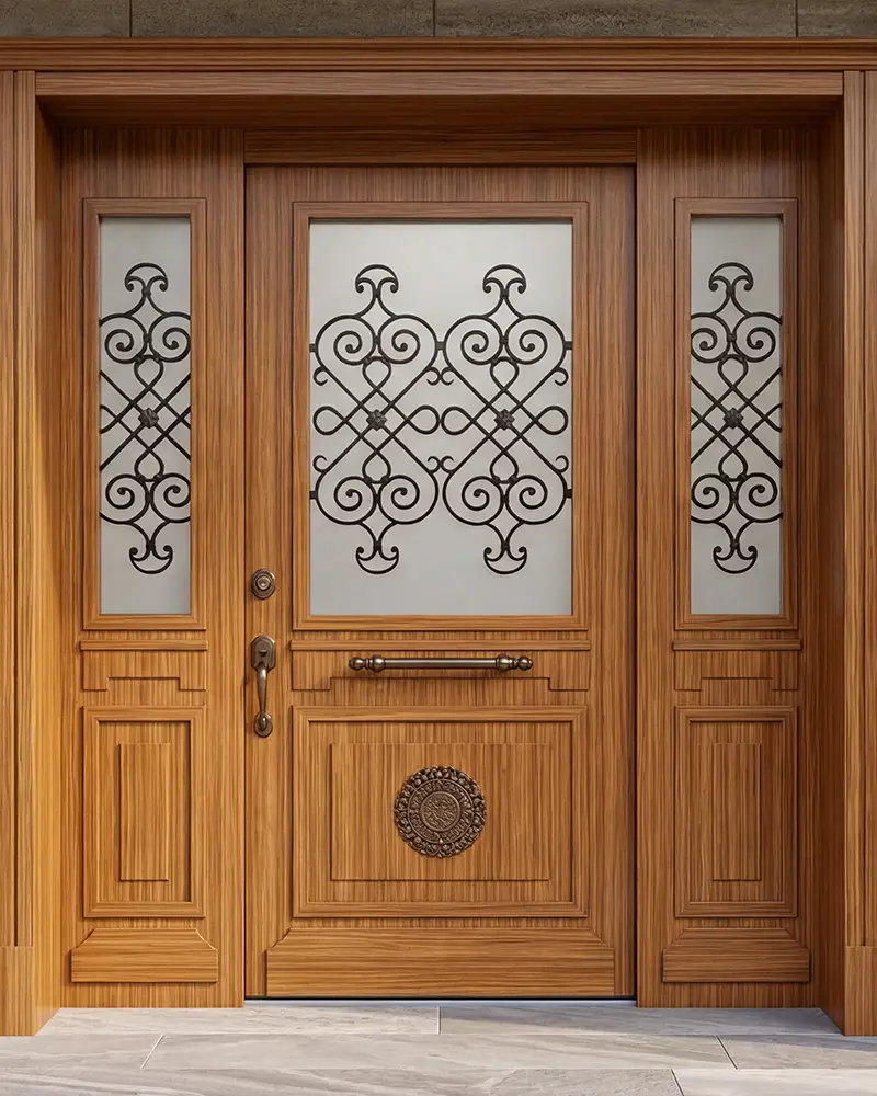 Rousseau Ferforje Villa Kapısı | VİLLA KAPISI FİYATLARI